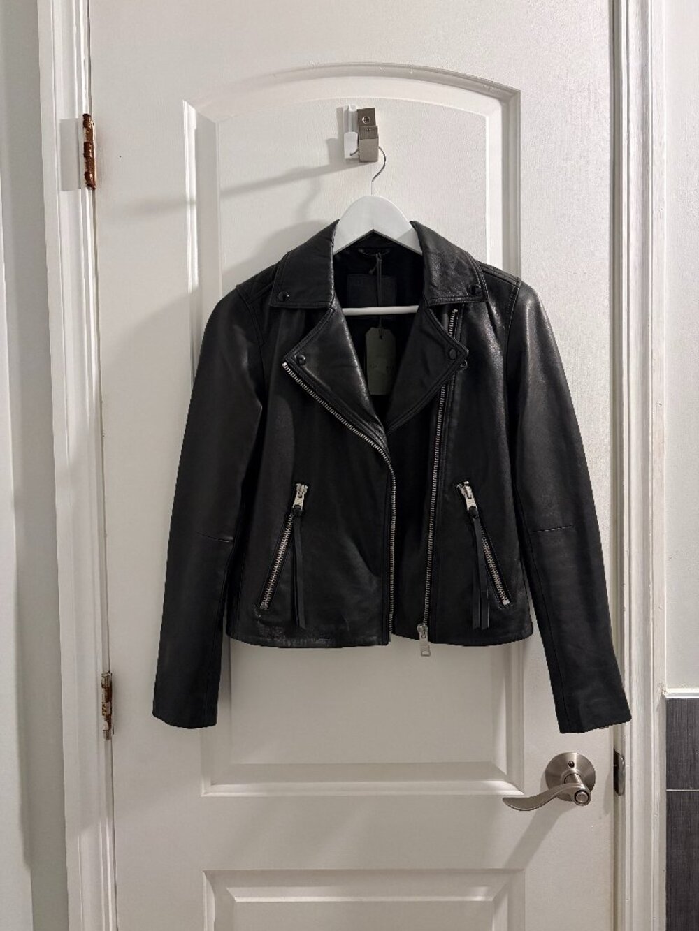 AllSaints Dalby Leather Biker Jacket